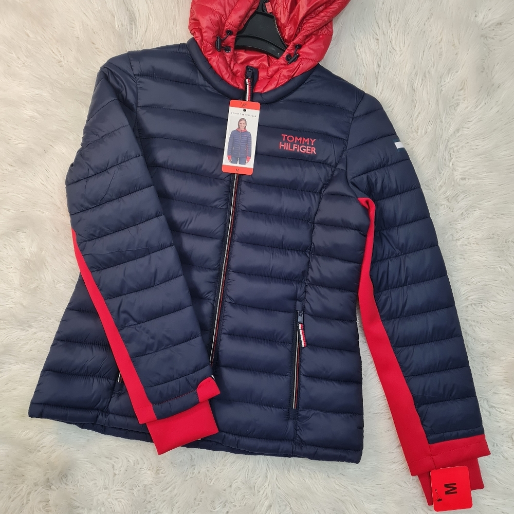 Tommy hilfiger ladies' packable Jacket Size M